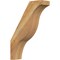 Ekena Millwork 6"W x 20"D x 28"H Funston Rough Sawn Knee Brace, Western Red Cedar BRC06X20X28FST00RWR - alternate 1
